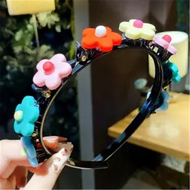 Girls' Clip Hair Accessories Crushed Hair Headband