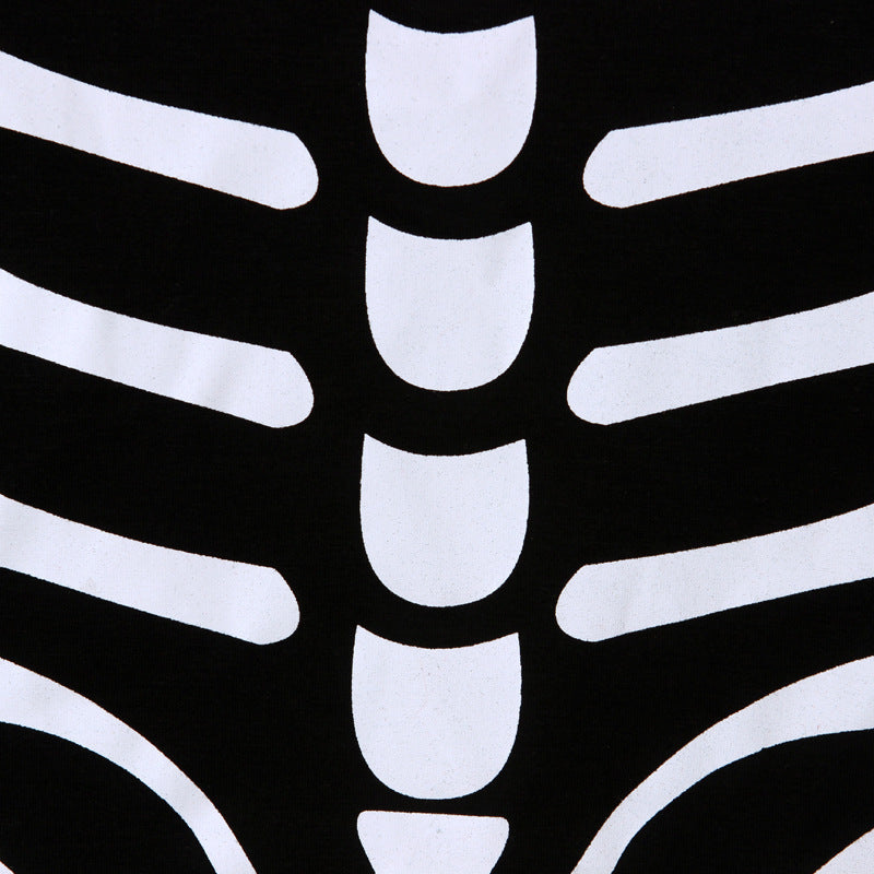 Bones in children's clothes