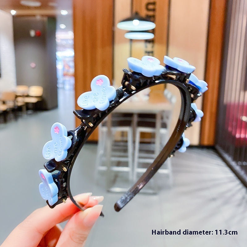 Girls' Clip Hair Accessories Crushed Hair Headband