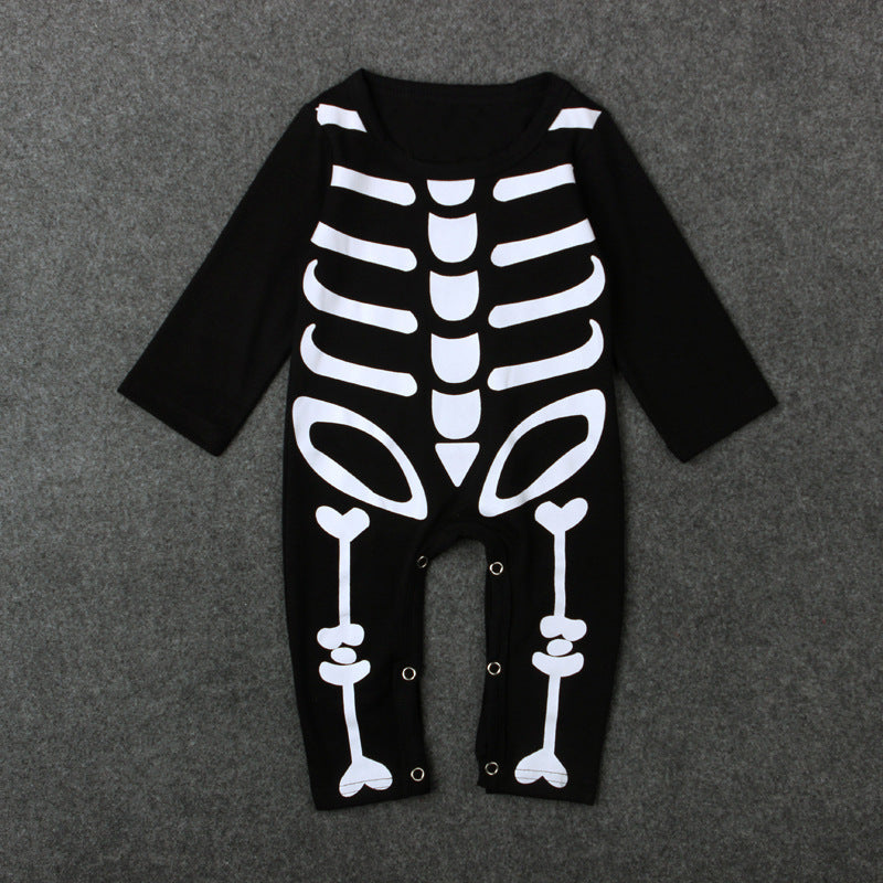 Bones in children's clothes