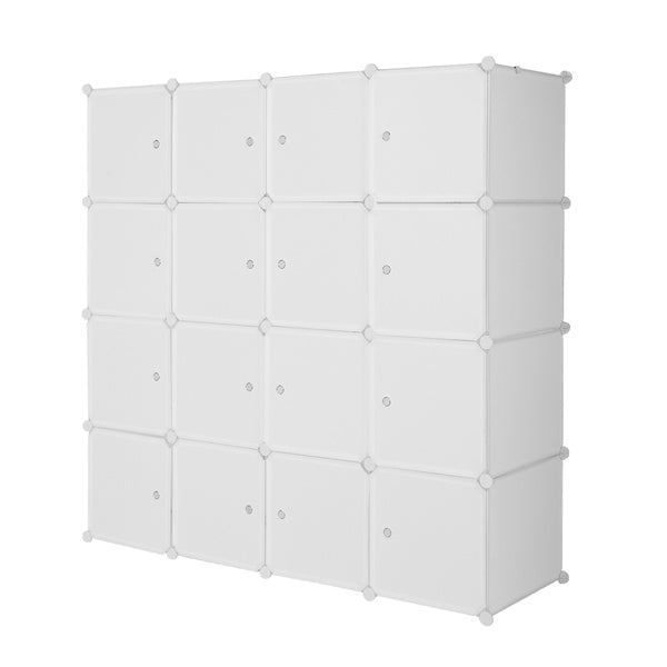 4-storey 16 Grid Cube Wardrobe