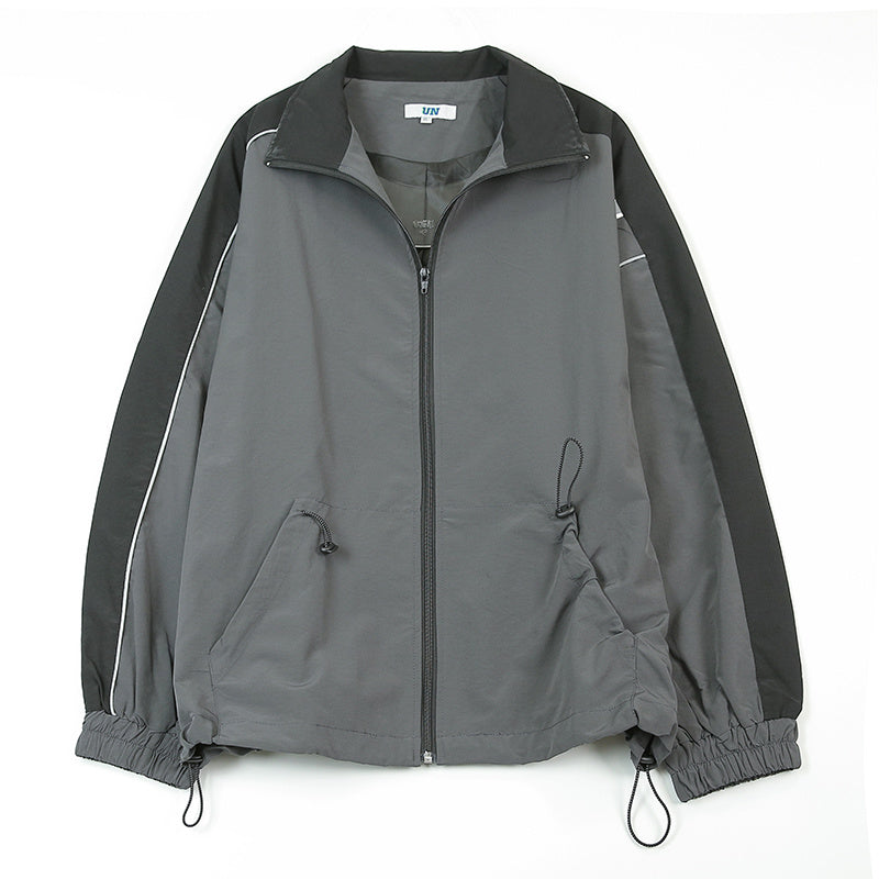 Men's Reflective Athleisure Jacket Pants Two Piece