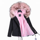 The Short Raccoon Fur Pie Overcomes The Female Waist And Looks Thin