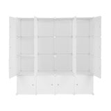 4-storey 16 Grid Cube Wardrobe