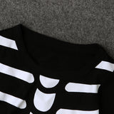 Bones in children's clothes