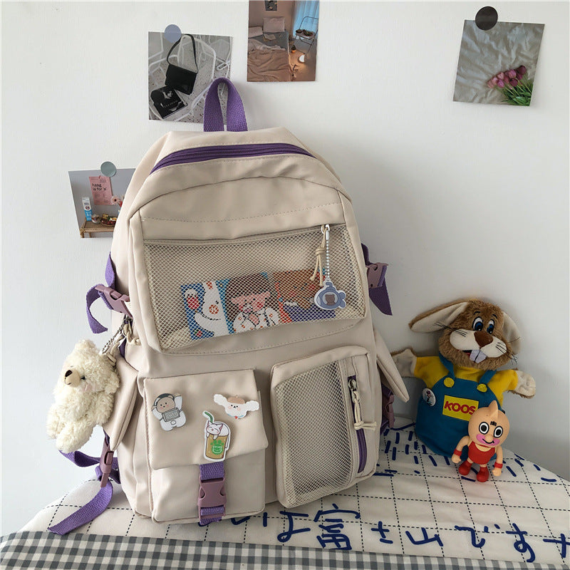 Harajuku Girls College Style Fashion Backpack