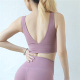 Kaya B|Fit LIVE LUXE Sports Crop - Ocean Blue