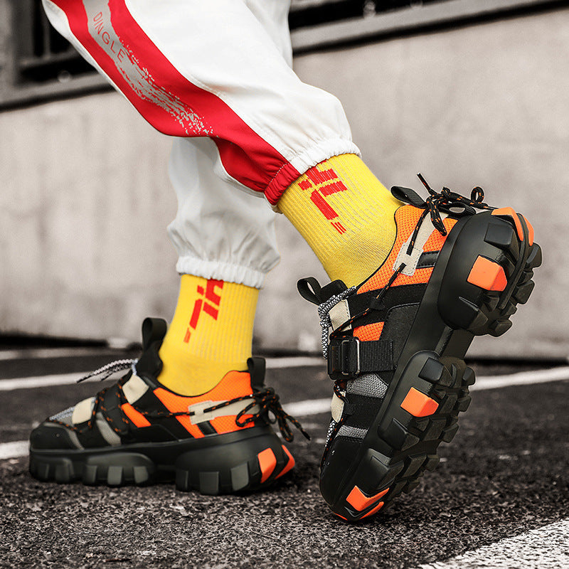 Daddy Shoes Boys Ins Trend Shoes Korean Style Trend All-match