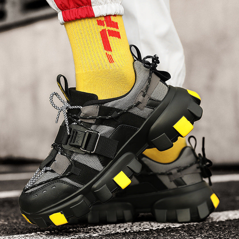 Daddy Shoes Boys Ins Trend Shoes Korean Style Trend All-match