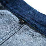 Herringbone Denim Denim Robe Loose Jacket