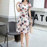 Digital Printing Plus Size Women's Clothing Looks Thin