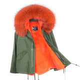 The Short Raccoon Fur Pie Overcomes The Female Waist And Looks Thin