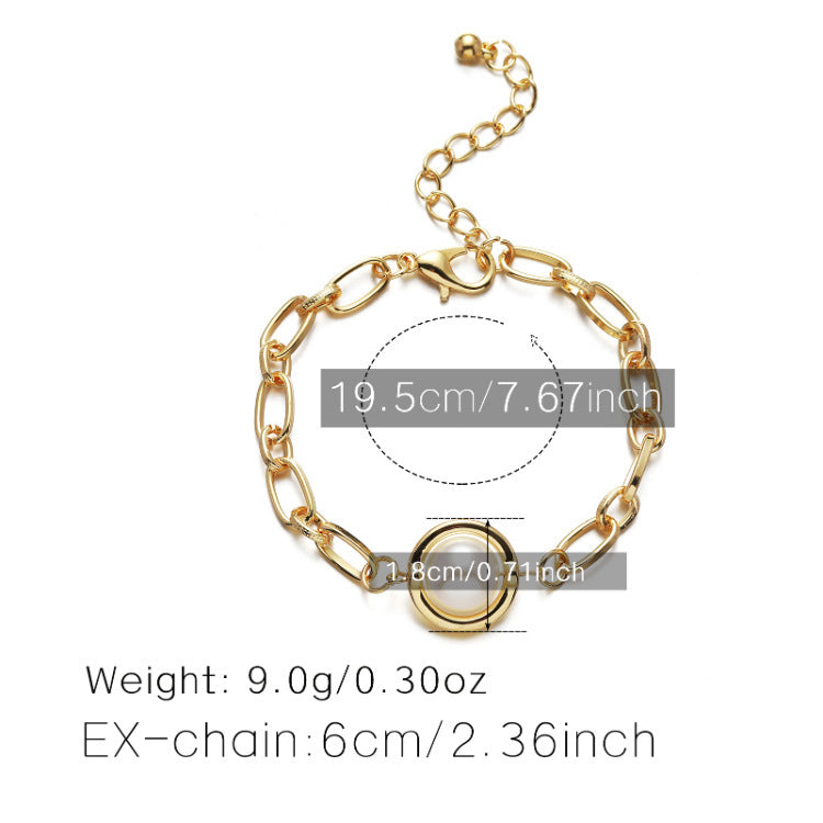 Fashion Pearl Alloy Chain, Everyday All-match Accessory