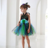 Children's Fashion Simple Festival Stage Show Dress Skirt Suit