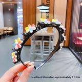 Girls' Clip Hair Accessories Crushed Hair Headband