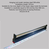 Wardrobe pull-out trousers slide