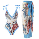 Ladies' One-piece Conservative Swimsuit That Covers Belly And Looks Thin