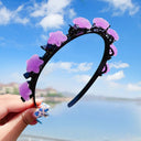 Girls' Clip Hair Accessories Crushed Hair Headband