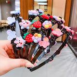 Girls' Clip Hair Accessories Crushed Hair Headband