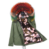 The Short Raccoon Fur Pie Overcomes The Female Waist And Looks Thin