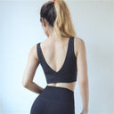 Kaya B|Fit LIVE LUXE Sports Crop - Ocean Blue