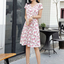 Digital Printing Plus Size Women's Clothing Looks Thin