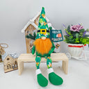 Green Leaf Festival Doll Ornaments Elf Festival