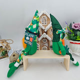 Green Leaf Festival Doll Ornaments Elf Festival