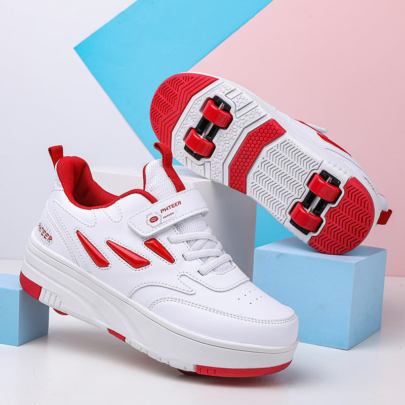 New Arrival Heelys Four-wheel Children's Ultra-light Rollerskate Men's Sneakers With Wheels