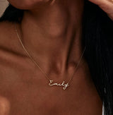 Everyday Fashion Custom Name Necklace