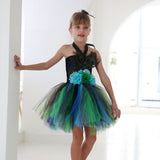 Children's Fashion Simple Festival Stage Show Dress Skirt Suit