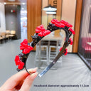 Girls' Clip Hair Accessories Crushed Hair Headband