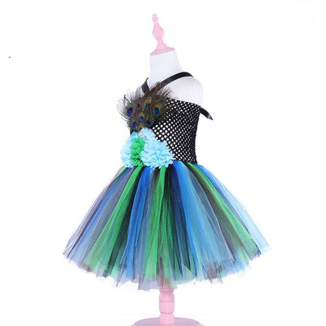 Children's Fashion Simple Festival Stage Show Dress Skirt Suit