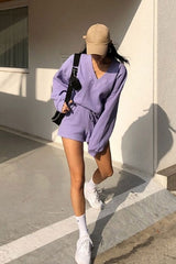 Western Style Fried Street V-neck Looks Thin And Gentle