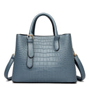 Fashion Crocodile Pattern Women's Handbag
